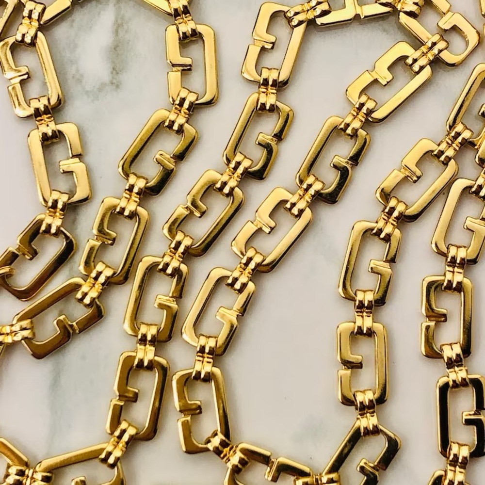 Givenchy g chain necklace